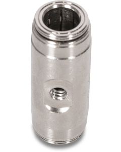 Connector nickel f/hose PA 10mm f/1 nozzle